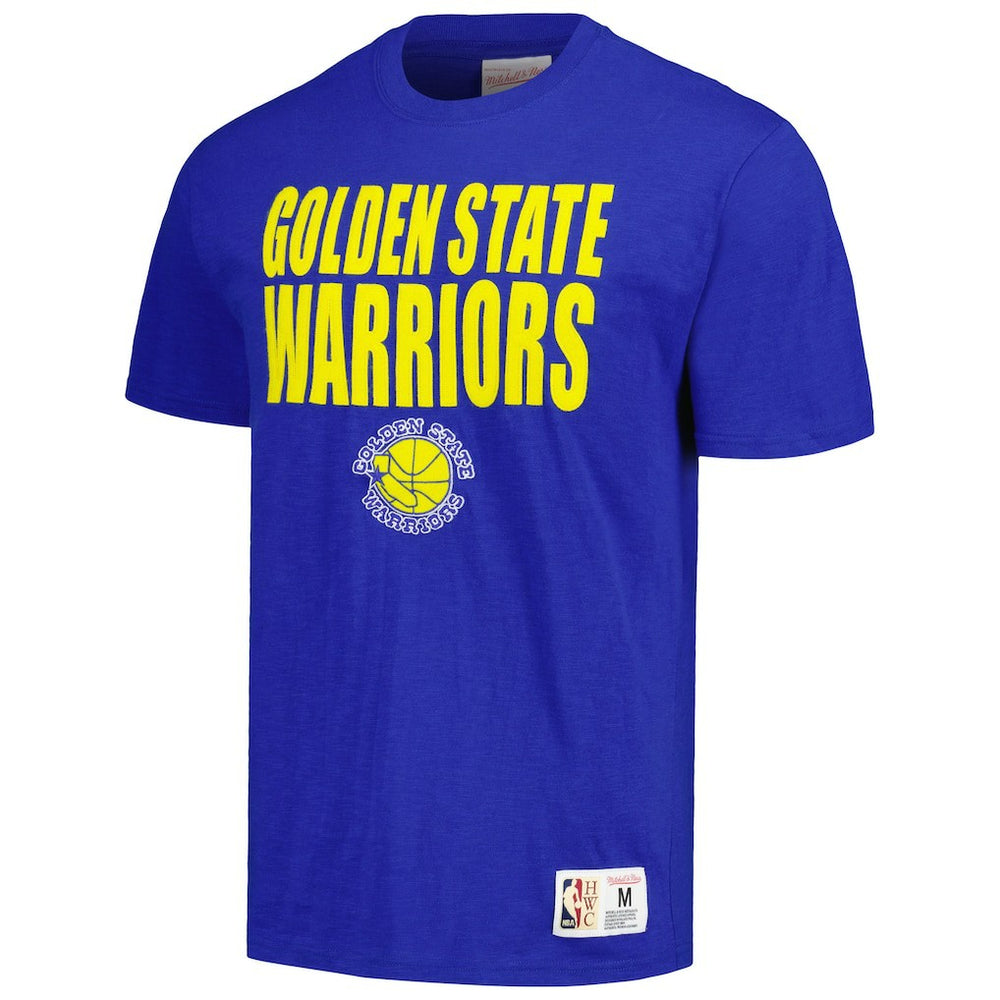 Golden State Warriors Hardwood Classics Legendary Slub T-Shirt Royal - NBA