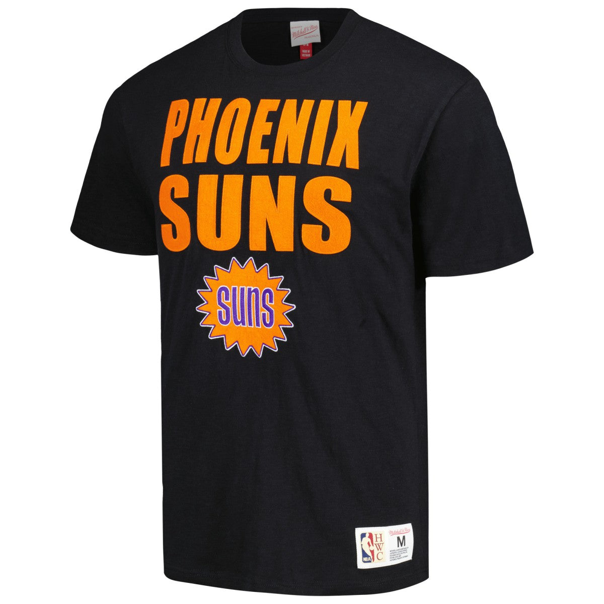 Phoenix Suns Hardwood Classics Legendary Slub T-Shirt Black - NBA