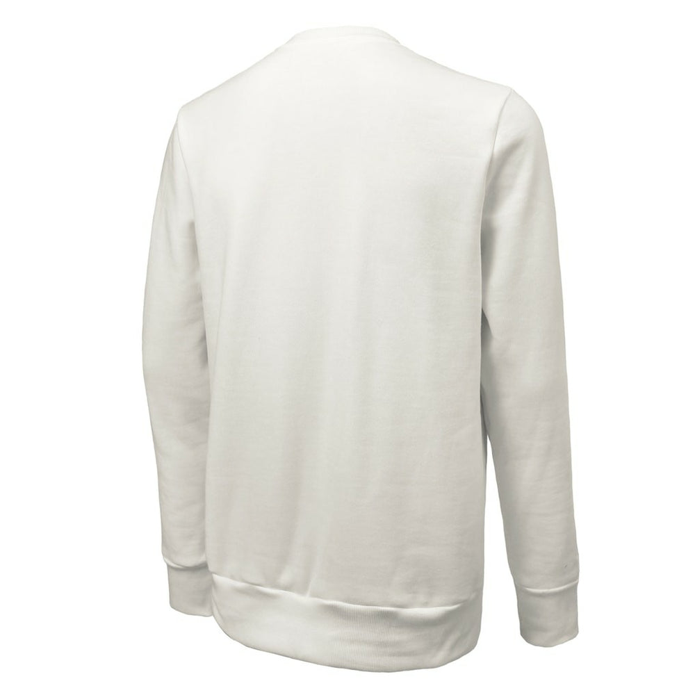 Atlanta Falcons Majestic Threads Unisex Sundays Block Letter Crewneck Pullover Sweatshirt White | NFL