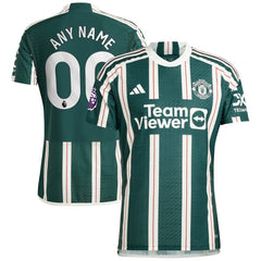 Manchester United 2023/24 Away Custom Jersey Green | Adidas Sale