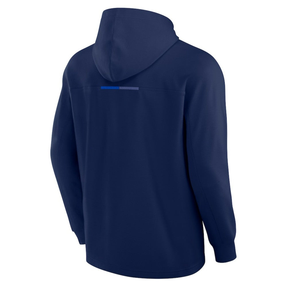 Colorado Avalanche Fanatics Elements Lightweight Tri-Blend Fleece Hoodie - Navy - NHL