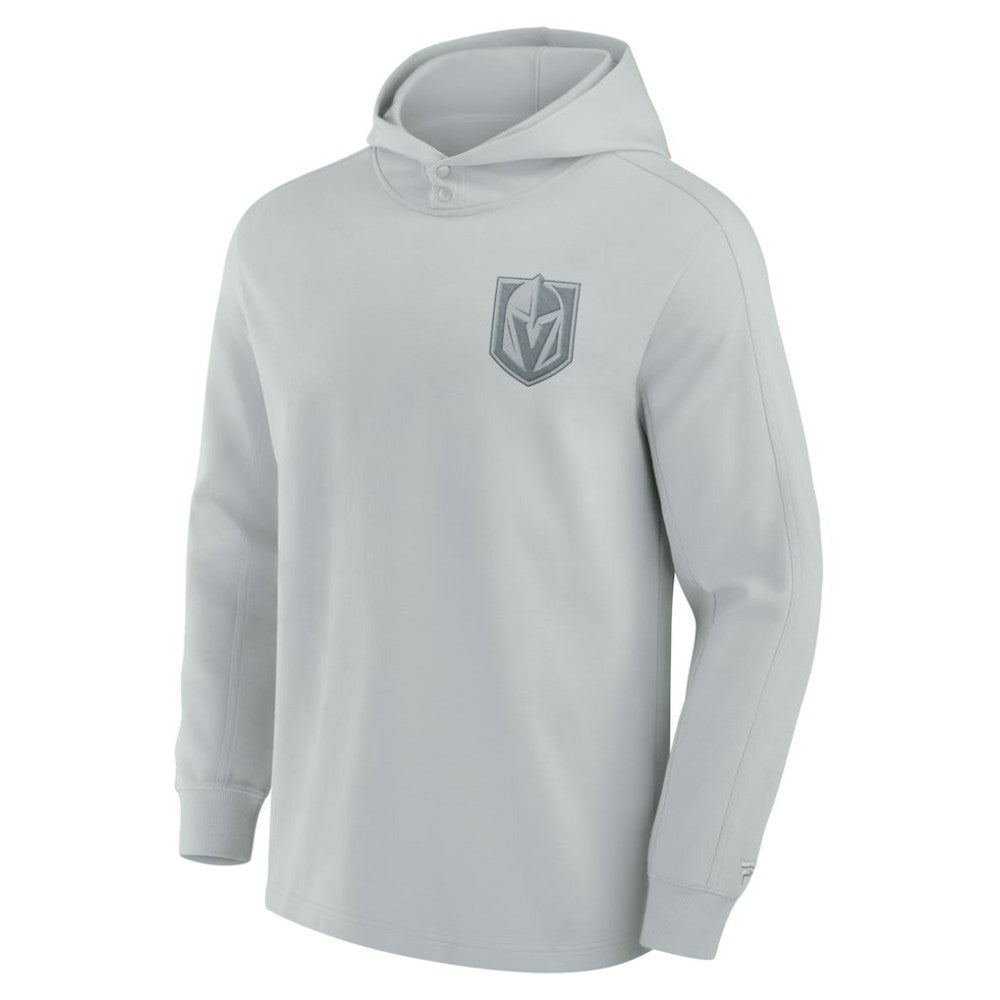 Vegas Golden Knights Fanatics Elements Lightweight Tri-Blend Fleece Hoodie - Gray - NHL