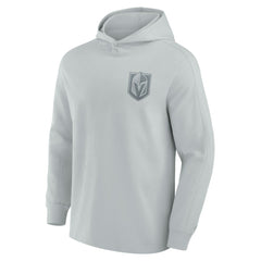 Vegas Golden Knights Fanatics Elements Lightweight Tri-Blend Fleece Hoodie - Gray - NHL