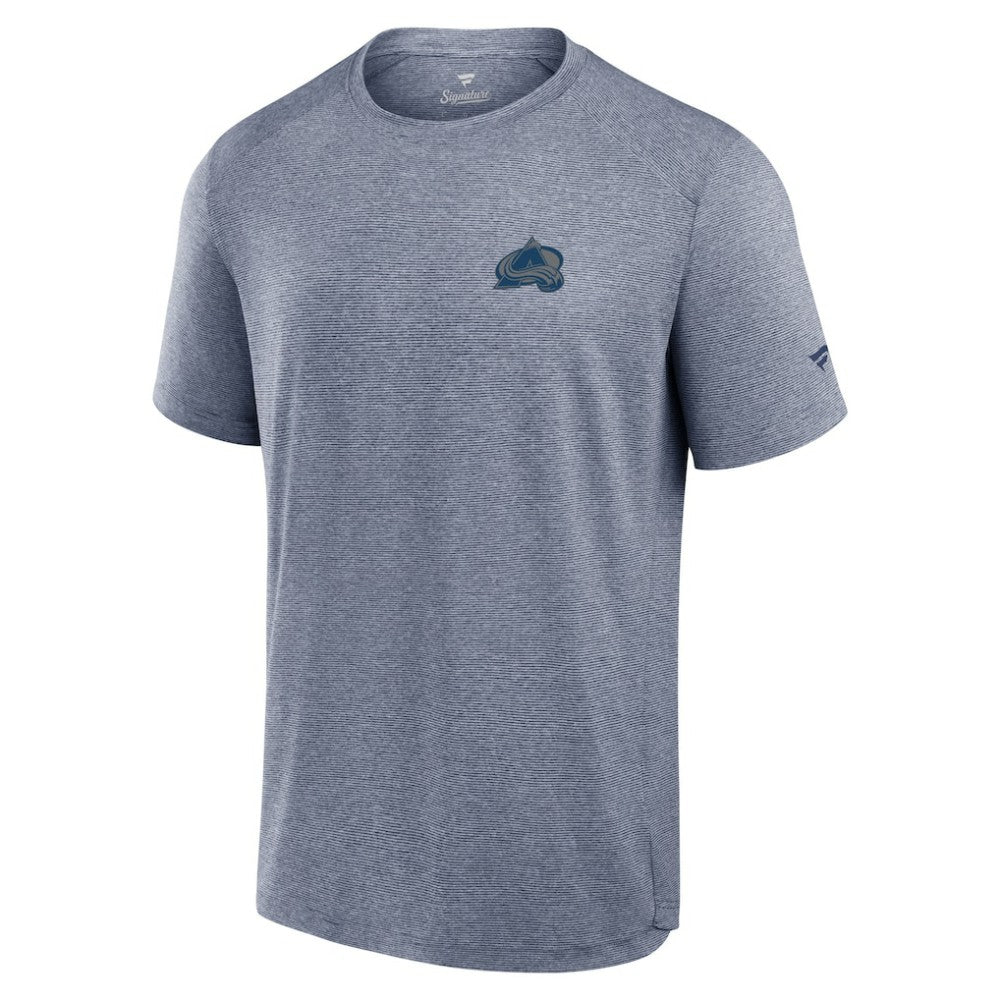 Colorado Avalanche Fanatics Front Office Tech T-Shirt - Navy - NHL