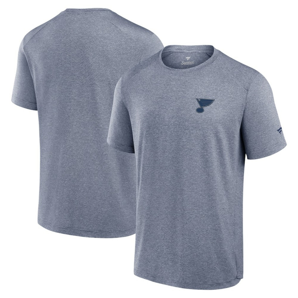 St. Louis Blues Fanatics Front Office Tech T-Shirt - Navy - NHL