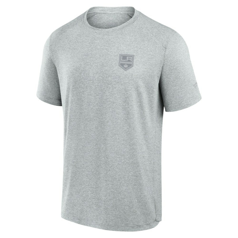 Los Angeles Kings Fanatics Front Office Tech T-Shirt - Gray - NHL