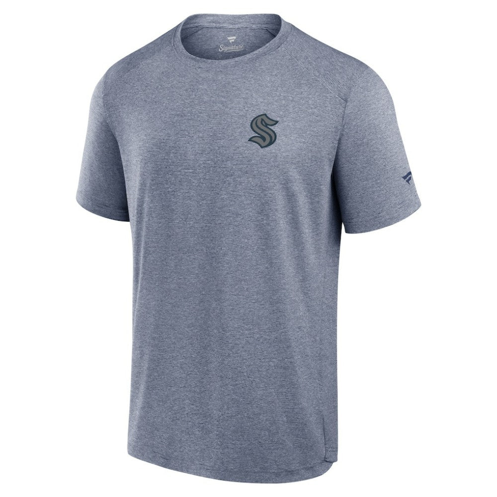 Seattle Kraken Fanatics Front Office Tech T-Shirt - Navy - NHL