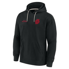 Portland Trail Blazers Unisex Elements Super Soft Fleece Pullover Hoodie Black - NBA
