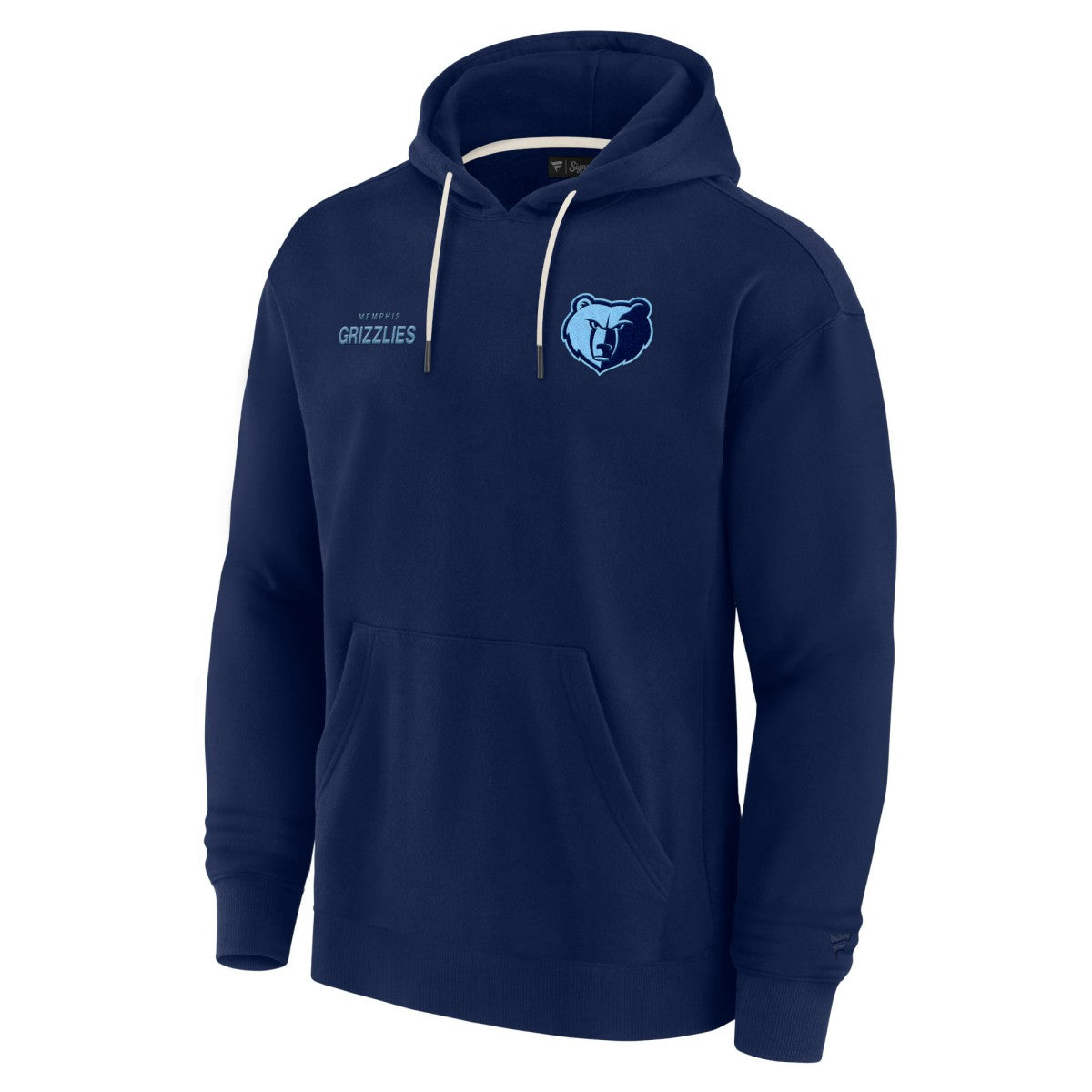 Memphis Grizzlies Unisex Elements Super Soft Fleece Pullover Hoodie Navy - NBA