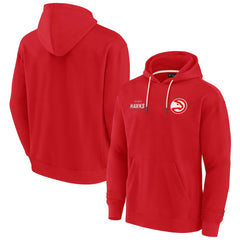 Atlanta Hawks Unisex Elements Super Soft Fleece Pullover Hoodie Red - NBA
