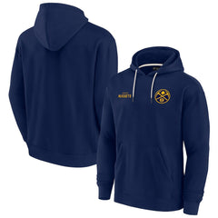 Denver Nuggets Unisex Elements Super Soft Fleece Pullover Hoodie Navy - NBA