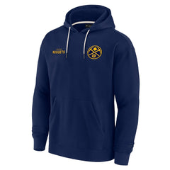 Denver Nuggets Unisex Elements Super Soft Fleece Pullover Hoodie Navy - NBA