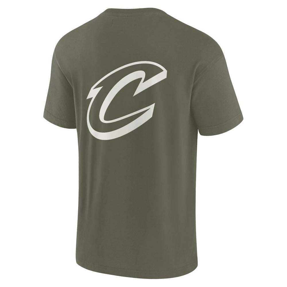 Cleveland Cavaliers Unisex Elements Super Soft Short Sleeve T-Shirt Olive - NBA