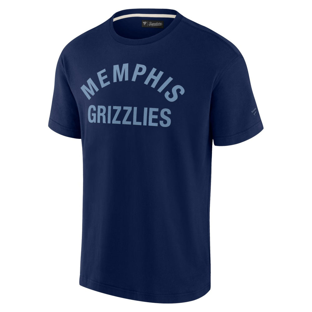 Memphis Grizzlies Unisex Elements Super Soft Short Sleeve T-Shirt Navy - NBA
