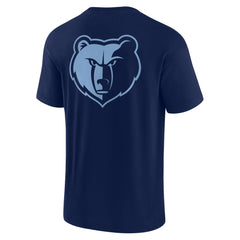 Memphis Grizzlies Unisex Elements Super Soft Short Sleeve T-Shirt Navy - NBA