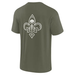 New Orleans Pelicans Unisex Elements Super Soft Short Sleeve T-Shirt Olive - NBA
