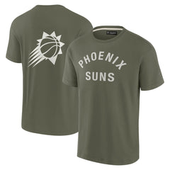 Phoenix Suns Unisex Elements Super Soft Short Sleeve T-Shirt Olive - NBA
