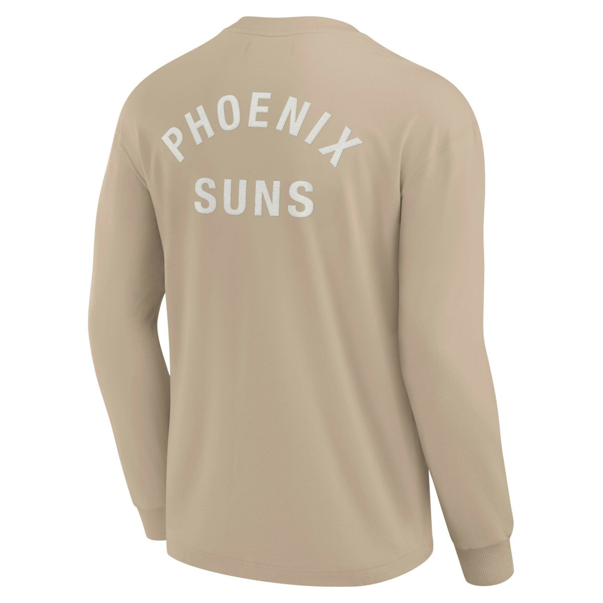 Phoenix Suns Unisex Elements Super Soft Long Sleeve T-Shirt Khaki - NBA