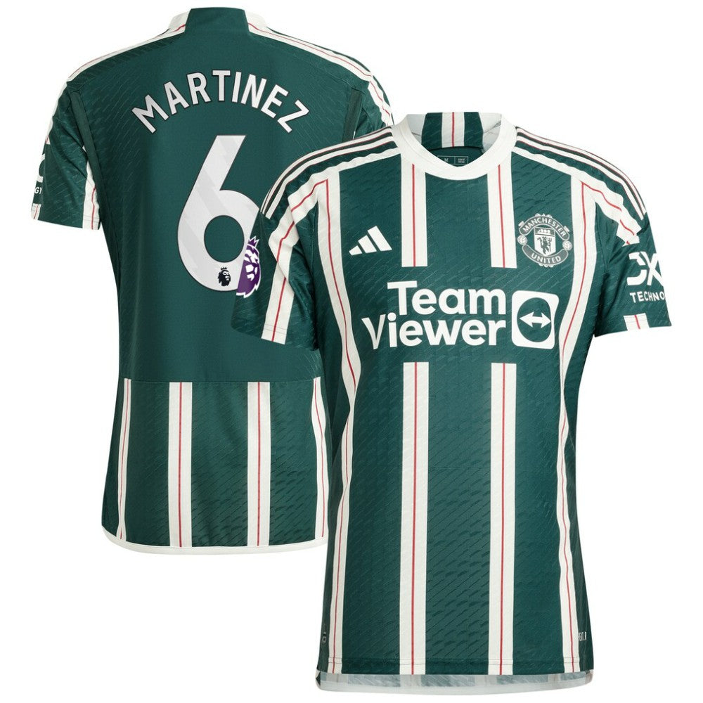Lisandro Martínez Manchester United 2023/24 Away Player Jersey Green | Adidas discount