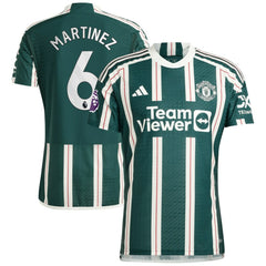 Lisandro Martínez Manchester United 2023/24 Away Player Jersey Green | Adidas discount