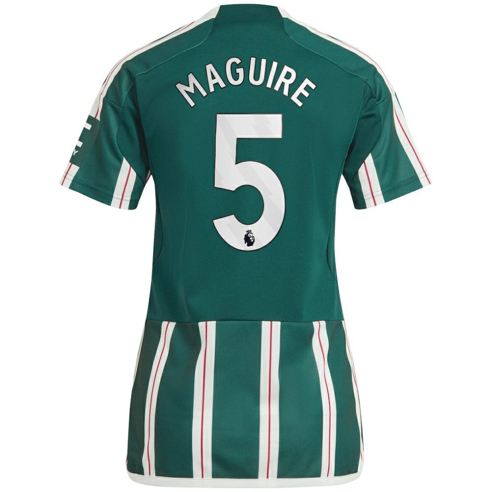 Harry Maguire Manchester United Women's 2023/24 Away Replica Player Jersey Green | Adidas discount