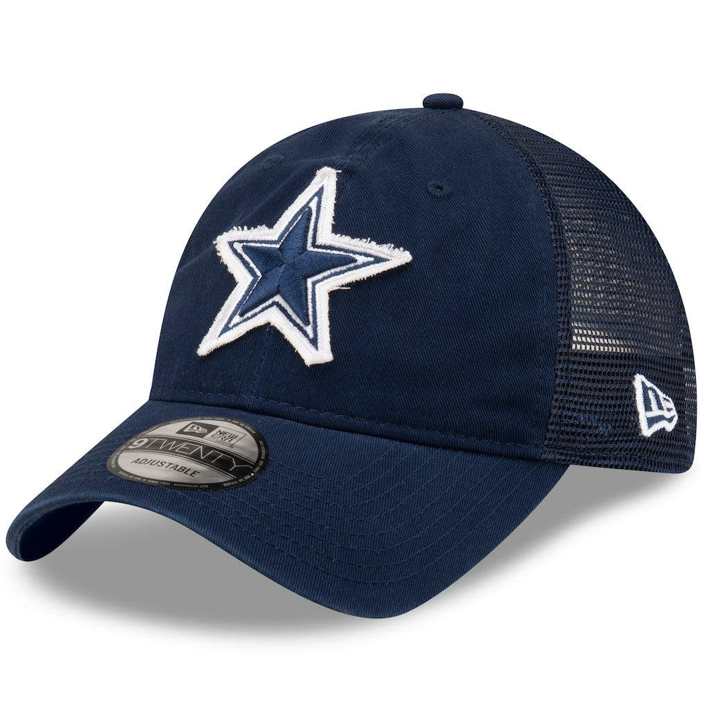 Dallas Cowboys New Era Game Day 9TWENTY Adjustable Trucker Hat Navy | NFL