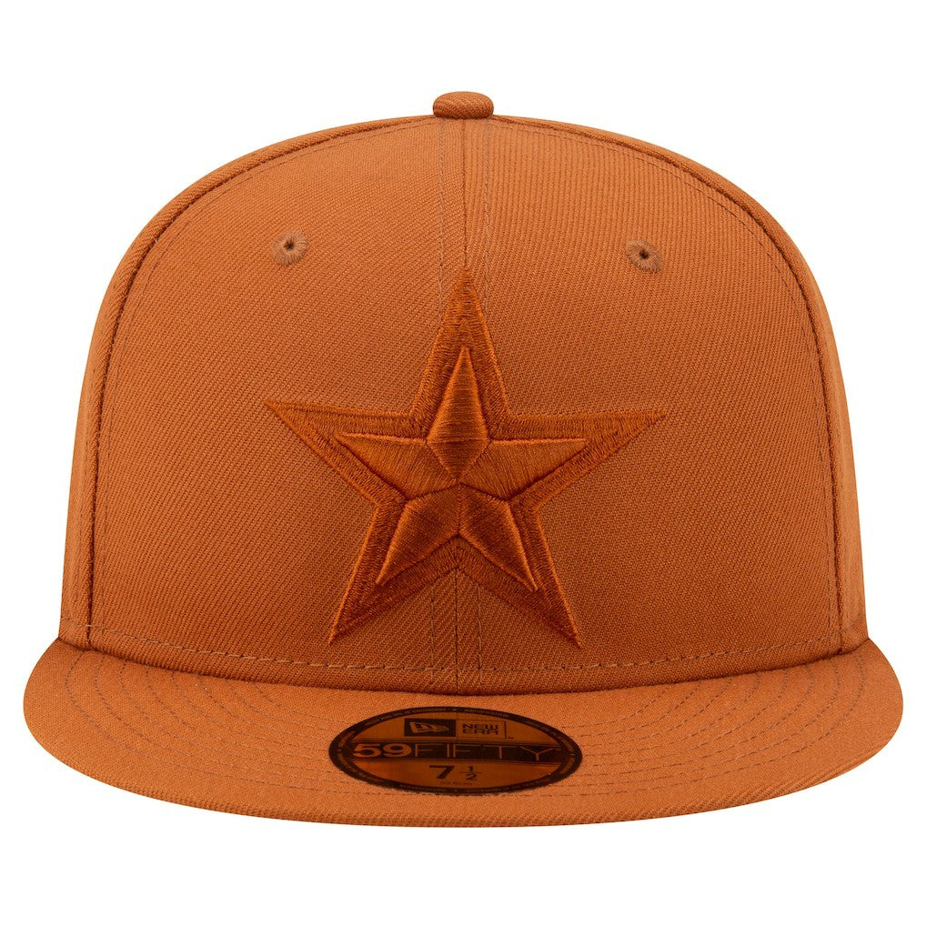 Dallas Cowboys New Era Color Pack 59FIFTY Fitted Hat Brown | NFL