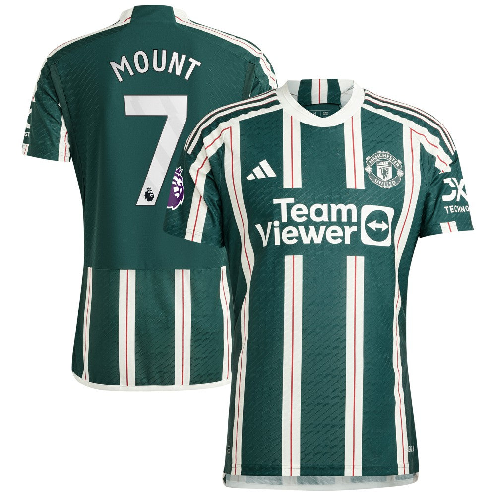 Mason Mount Manchester United 2023/24 Away Player Jersey Green | Adidas discount