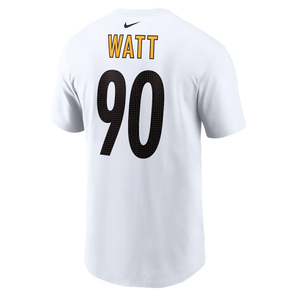 T.J. Watt Pittsburgh Steelers Player Name & Number T-Shirt White | Nike for Sale