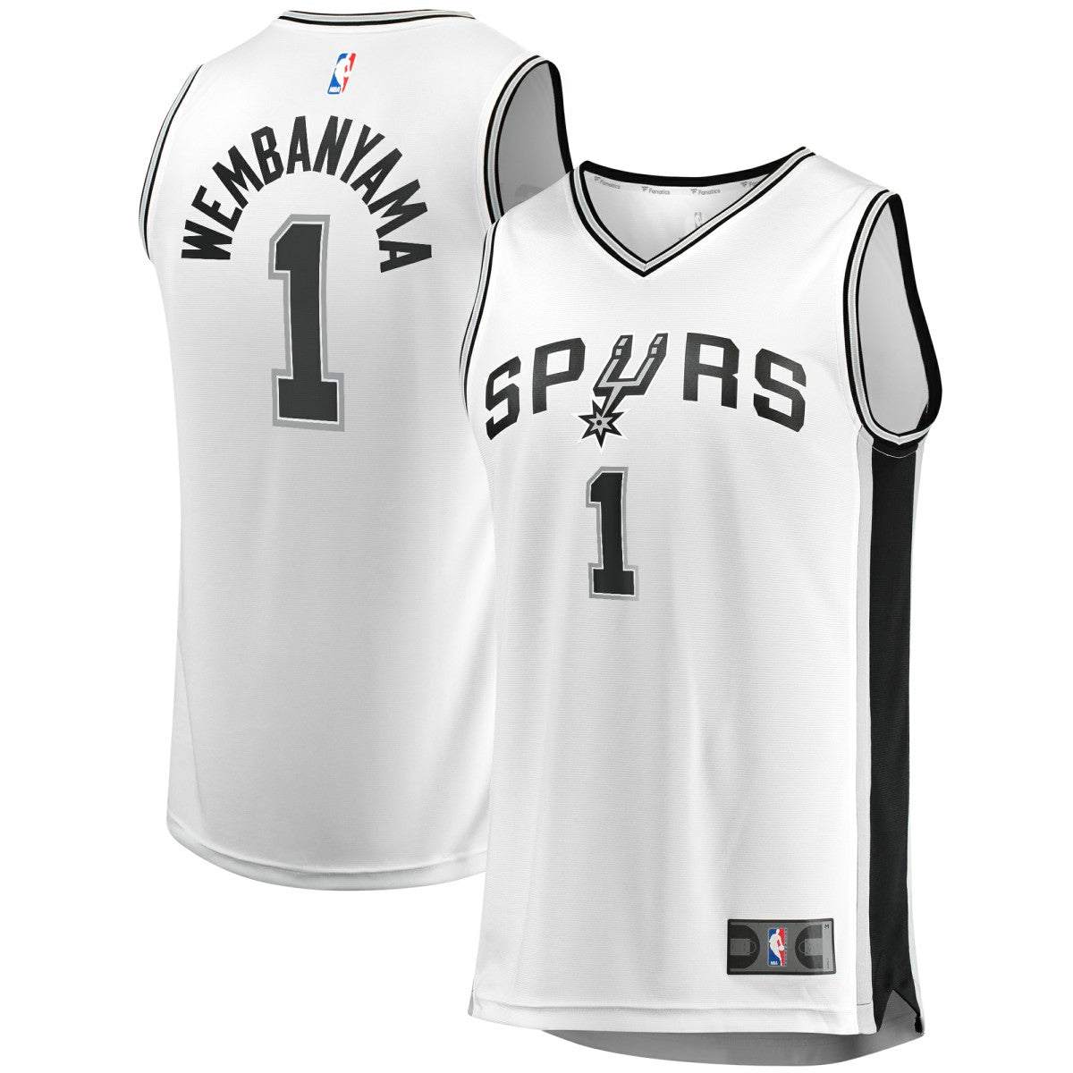 Victor Wembanyama San Antonio Spurs Fast Break Player Jersey Association Edition White - NBA