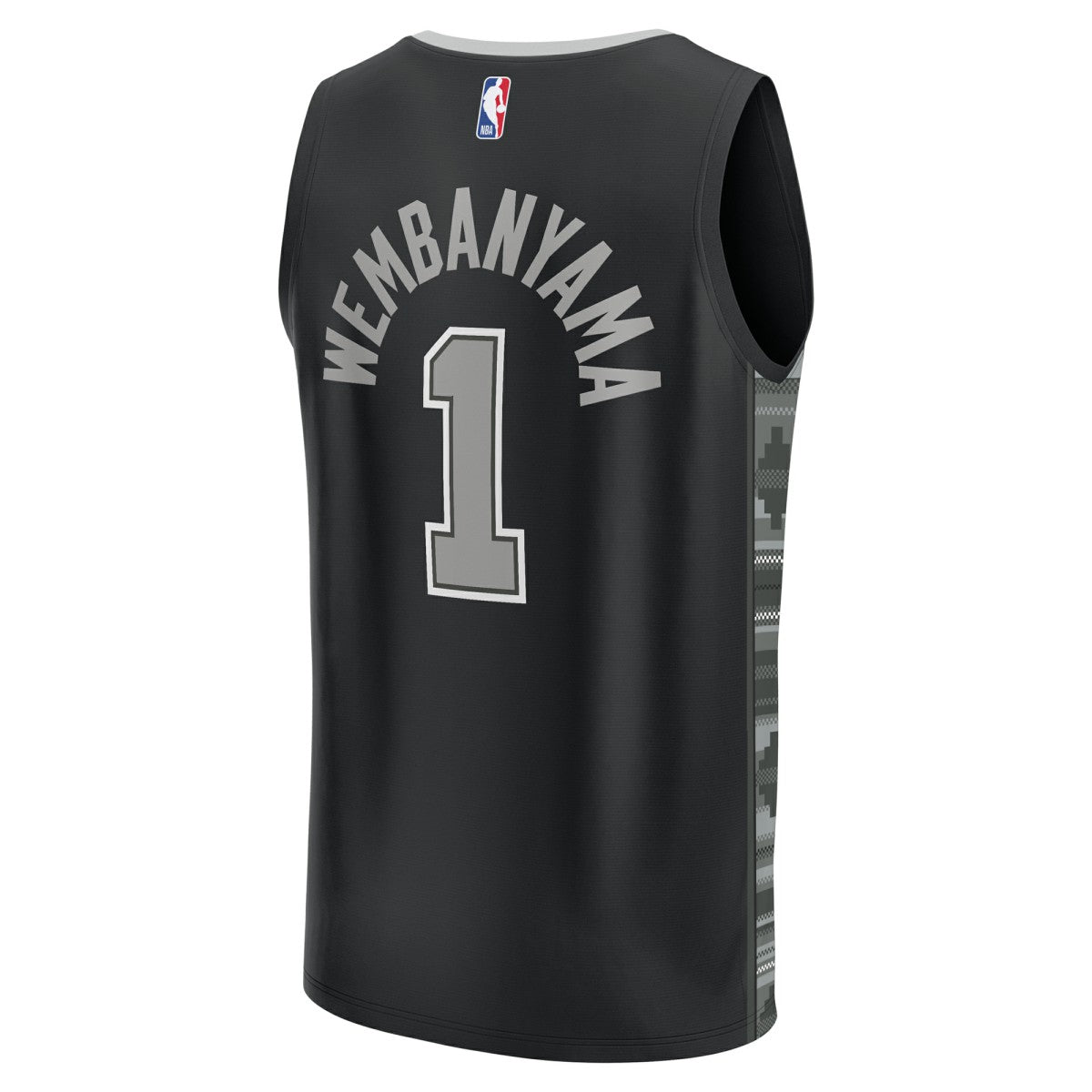 Victor Wembanyama San Antonio Spurs Fast Break Player Jersey Statement Edition Black - NBA