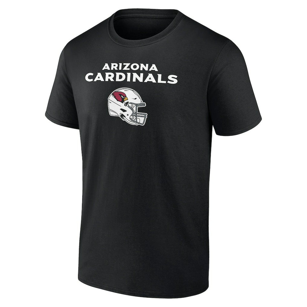 Arizona Cardinals Personalized Name & Number Team Wordmark T-Shirt Black | NFL