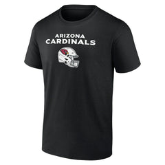 Arizona Cardinals Personalized Name & Number Team Wordmark T-Shirt Black | NFL