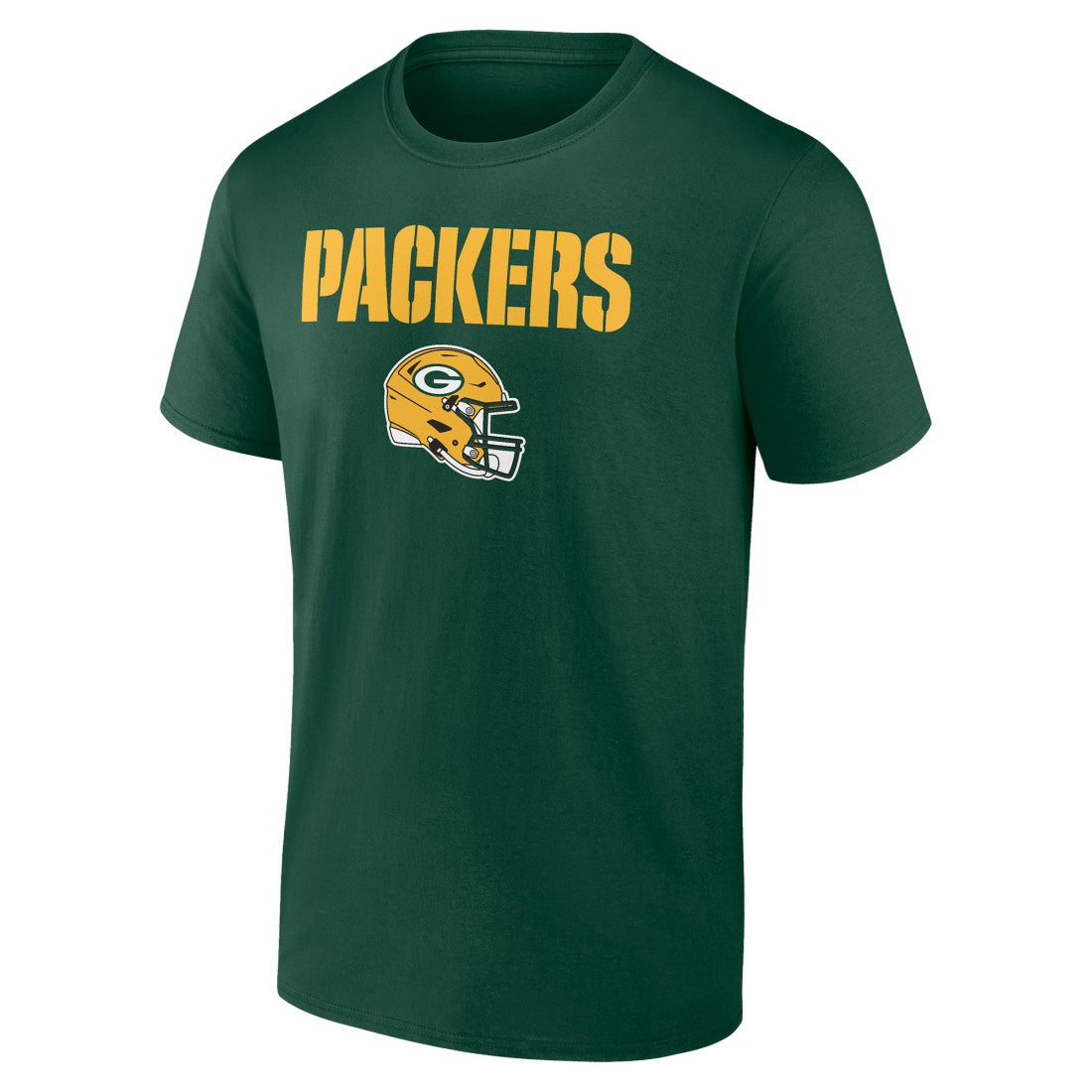 Green Bay Packers Personalized Name & Number Team Wordmark T-Shirt Green | NFL
