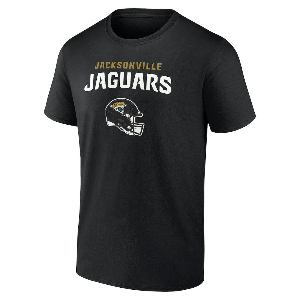 Jacksonville Jaguars Personalized Name & Number Team Wordmark T-Shirt Black | NFL