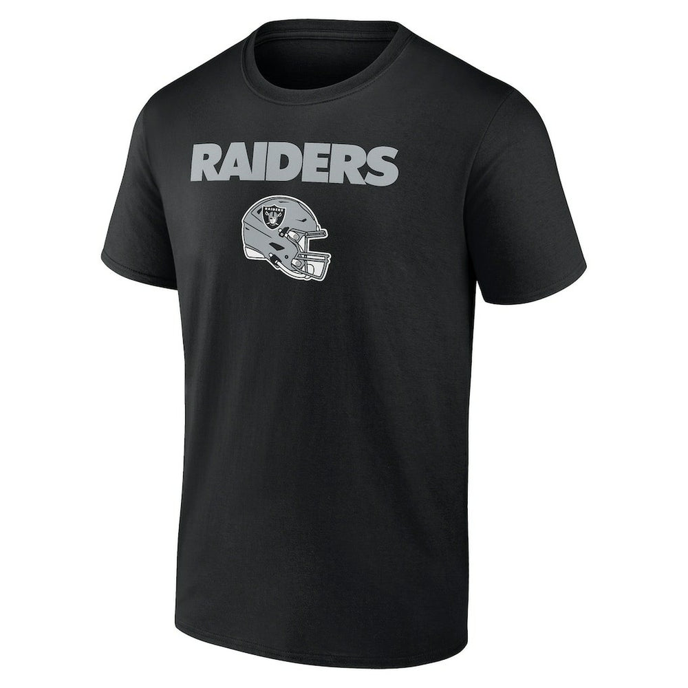 Las Vegas Raiders Personalized Name & Number Team Wordmark T-Shirt Black | NFL