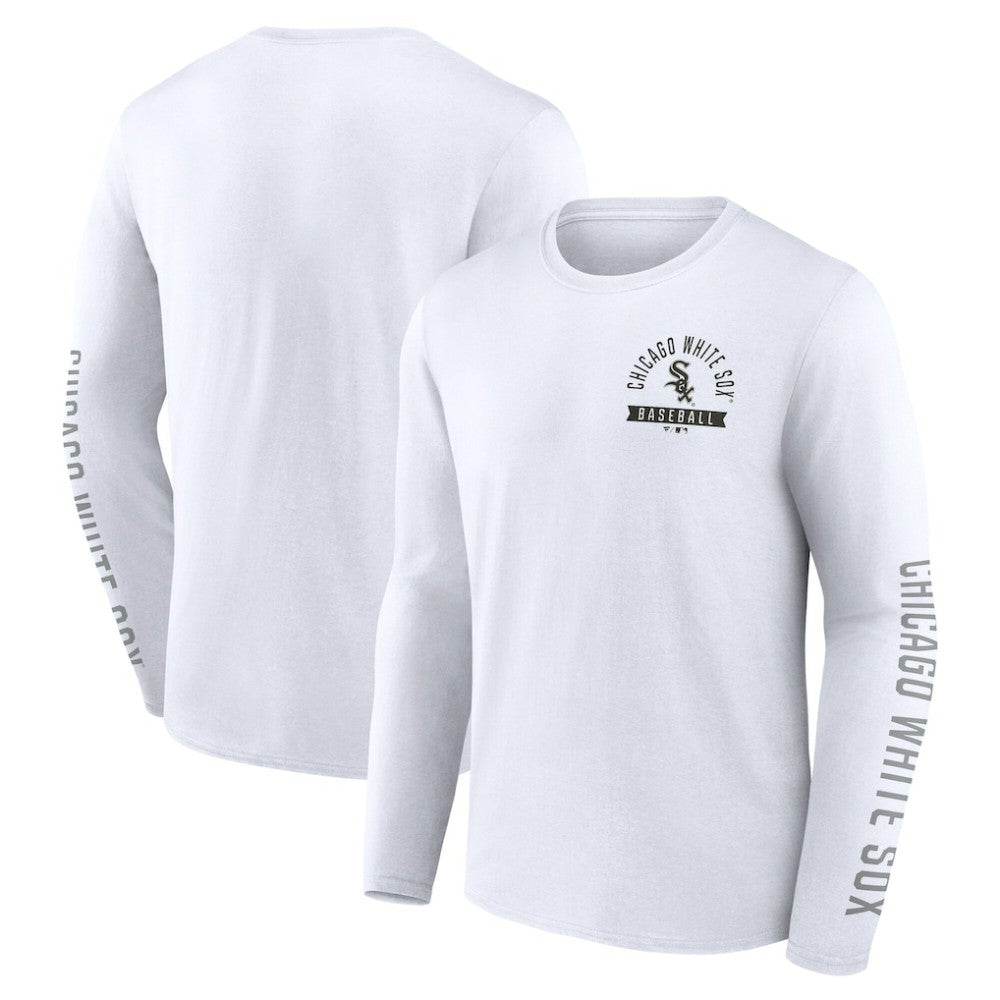 Chicago White Sox Fanatics Press Box Long Sleeve T-Shirt - MLB