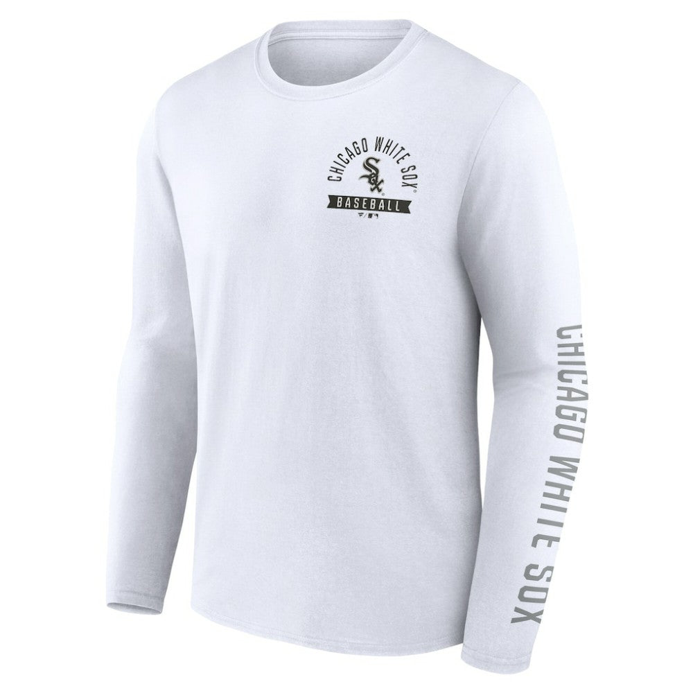 Chicago White Sox Fanatics Press Box Long Sleeve T-Shirt - MLB
