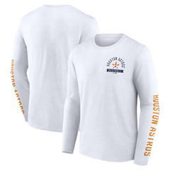 Houston Astros Fanatics Press Box Long Sleeve T-Shirt - MLB