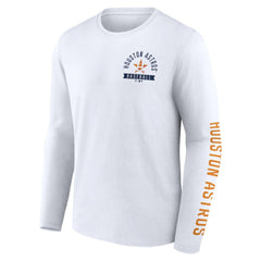 Houston Astros Fanatics Press Box Long Sleeve T-Shirt - MLB