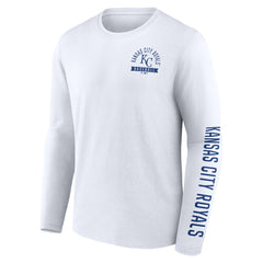 Kansas City Royals Fanatics Press Box Long Sleeve T-Shirt - MLB