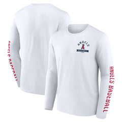 Los Angeles Angels Fanatics Press Box Long Sleeve T-Shirt - MLB