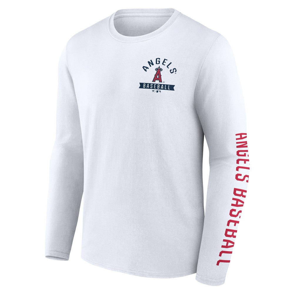 Los Angeles Angels Fanatics Press Box Long Sleeve T-Shirt - MLB