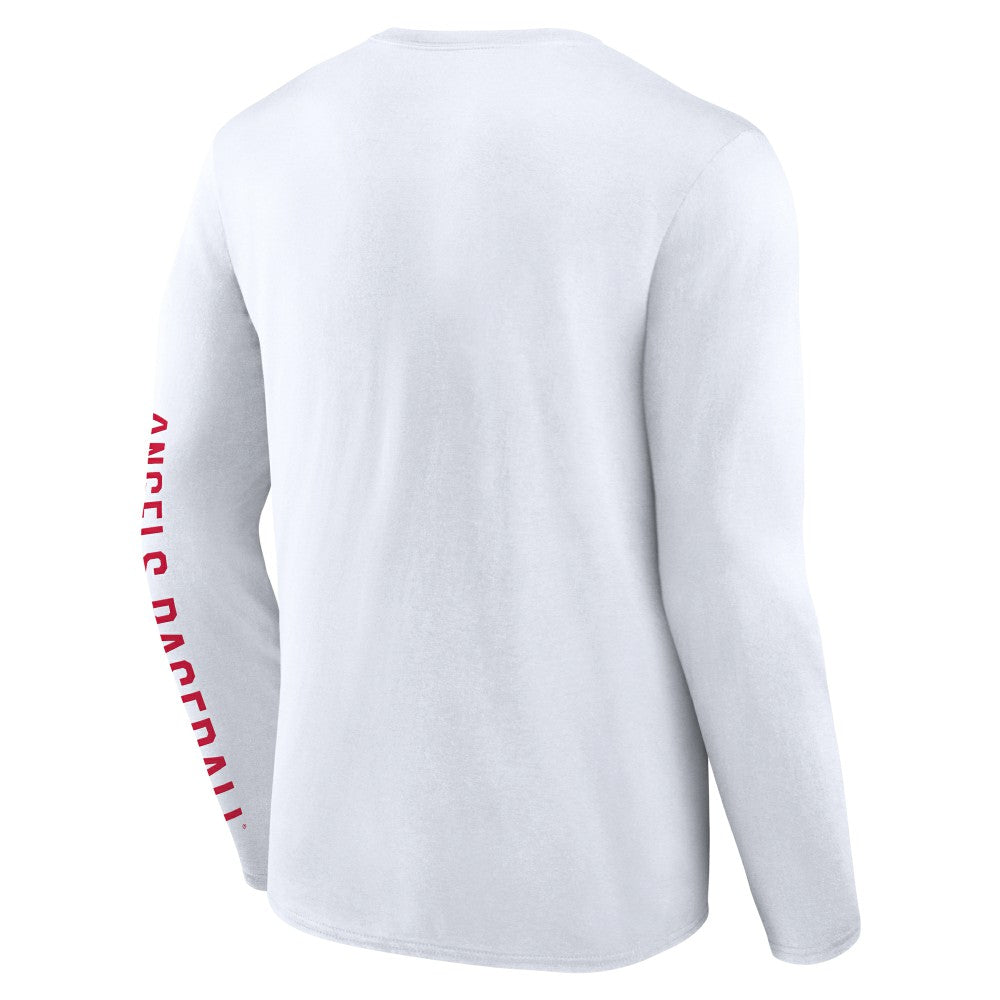 Los Angeles Angels Fanatics Press Box Long Sleeve T-Shirt - MLB