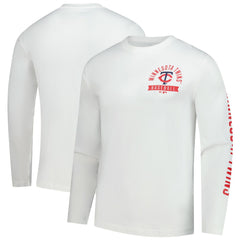 Minnesota Twins Fanatics Press Box Long Sleeve T-Shirt - MLB