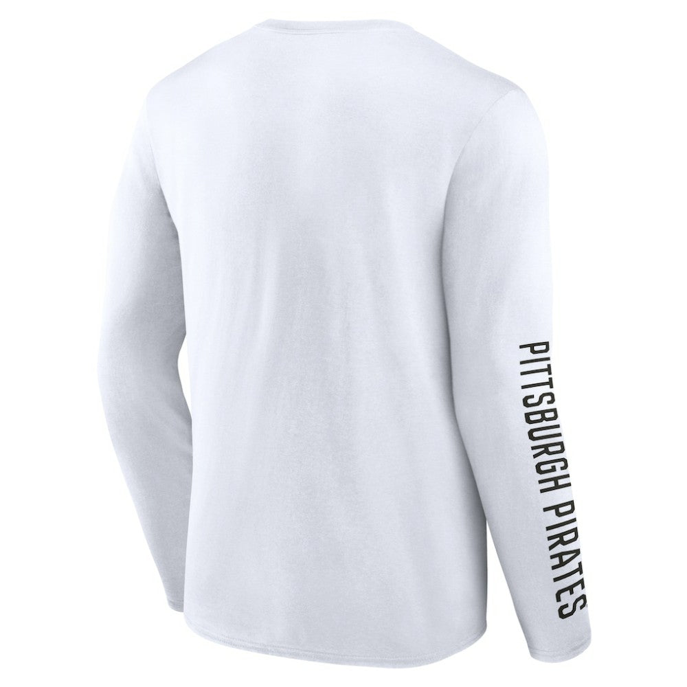Pittsburgh Pirates Fanatics Press Box Long Sleeve T-Shirt - MLB