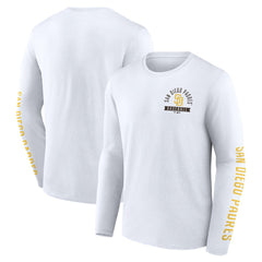 San Diego Padres Fanatics Press Box Long Sleeve T-Shirt - MLB