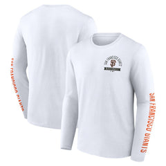San Francisco Giants Fanatics Press Box Long Sleeve T-Shirt - MLB