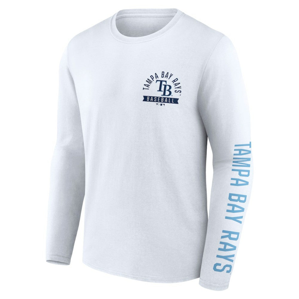 Tampa Bay Rays Fanatics Press Box Long Sleeve T-Shirt - MLB