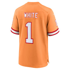 Rachaad White Tampa Bay Buccaneers Alternate Game Jersey Orange | Nike for Sale